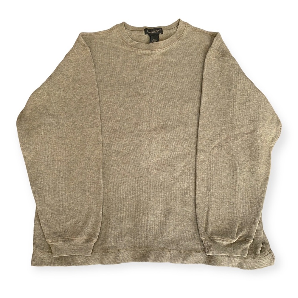 Banana Republic Gray-Beige Crewneck Sweater Men's Size M